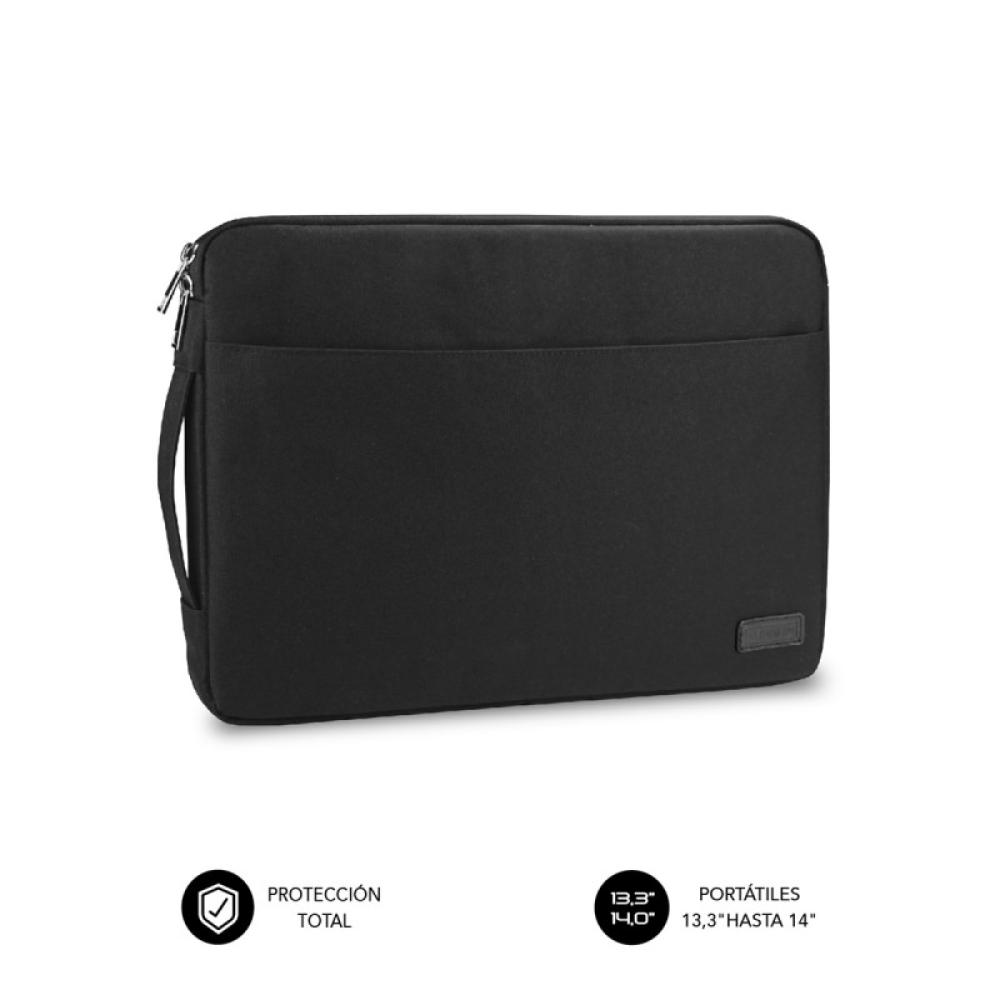 SUBBLIM - Funda Ordenador Urban Laptop Sleeve 13,3-14" Black