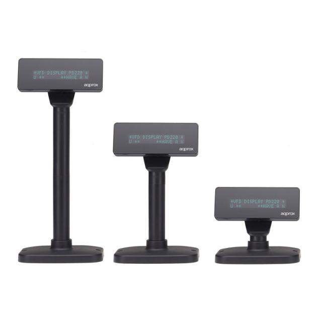 Approx - APPVFD01 muestra de clientes USB 2.0 Negro