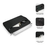 SUBBLIM - Funda Ordenador Urban Laptop Sleeve 15,6" Black