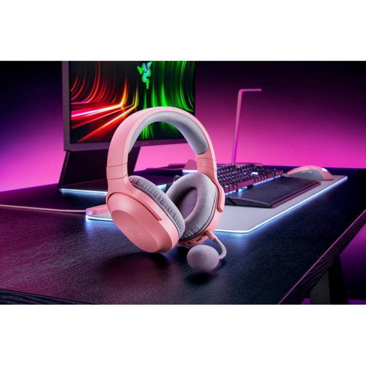 Razer - Barracuda X Auriculares Inalámbrico y alámbrico Diadema Juego USB Tipo C Bluetooth Rosa