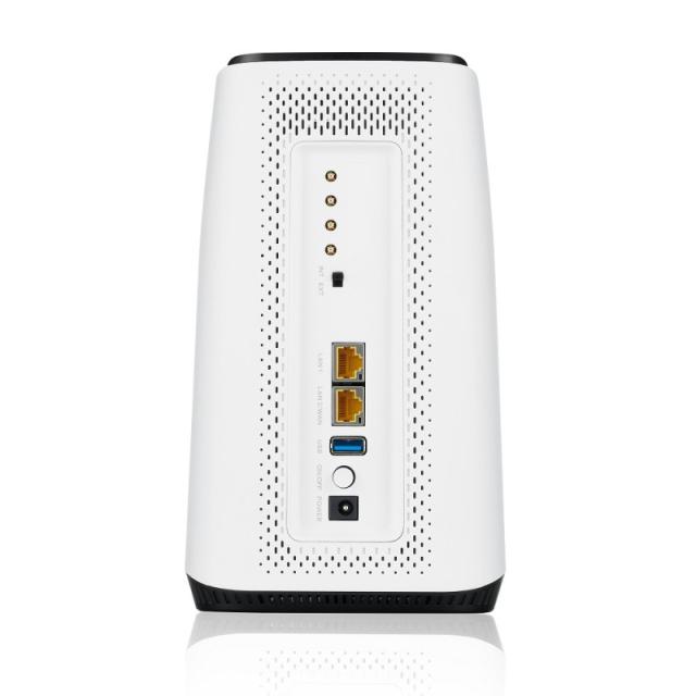 Zyxel - FWA510 router inalámbrico Multi-Gigabit Ethernet Tribanda (2,4 GHz/5 GHz/5 GHz) 5G Negro, Blanco