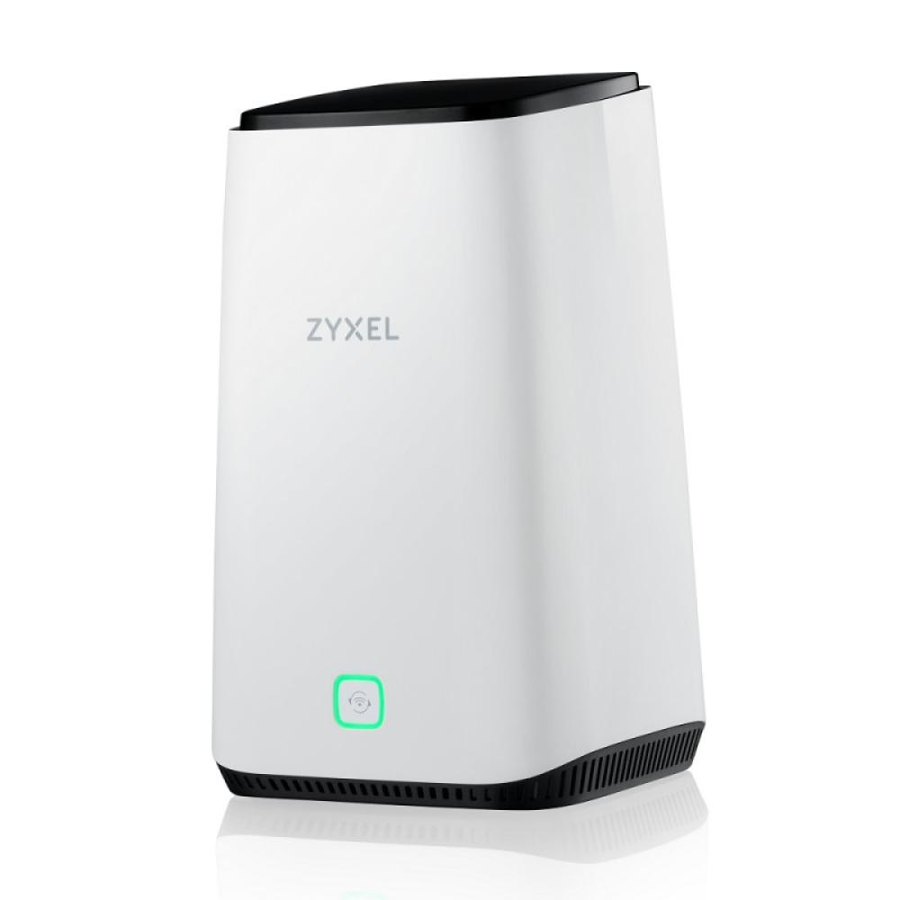 Zyxel - FWA510 router inalámbrico Multi-Gigabit Ethernet Tribanda (2,4 GHz/5 GHz/5 GHz) 5G Negro, Blanco