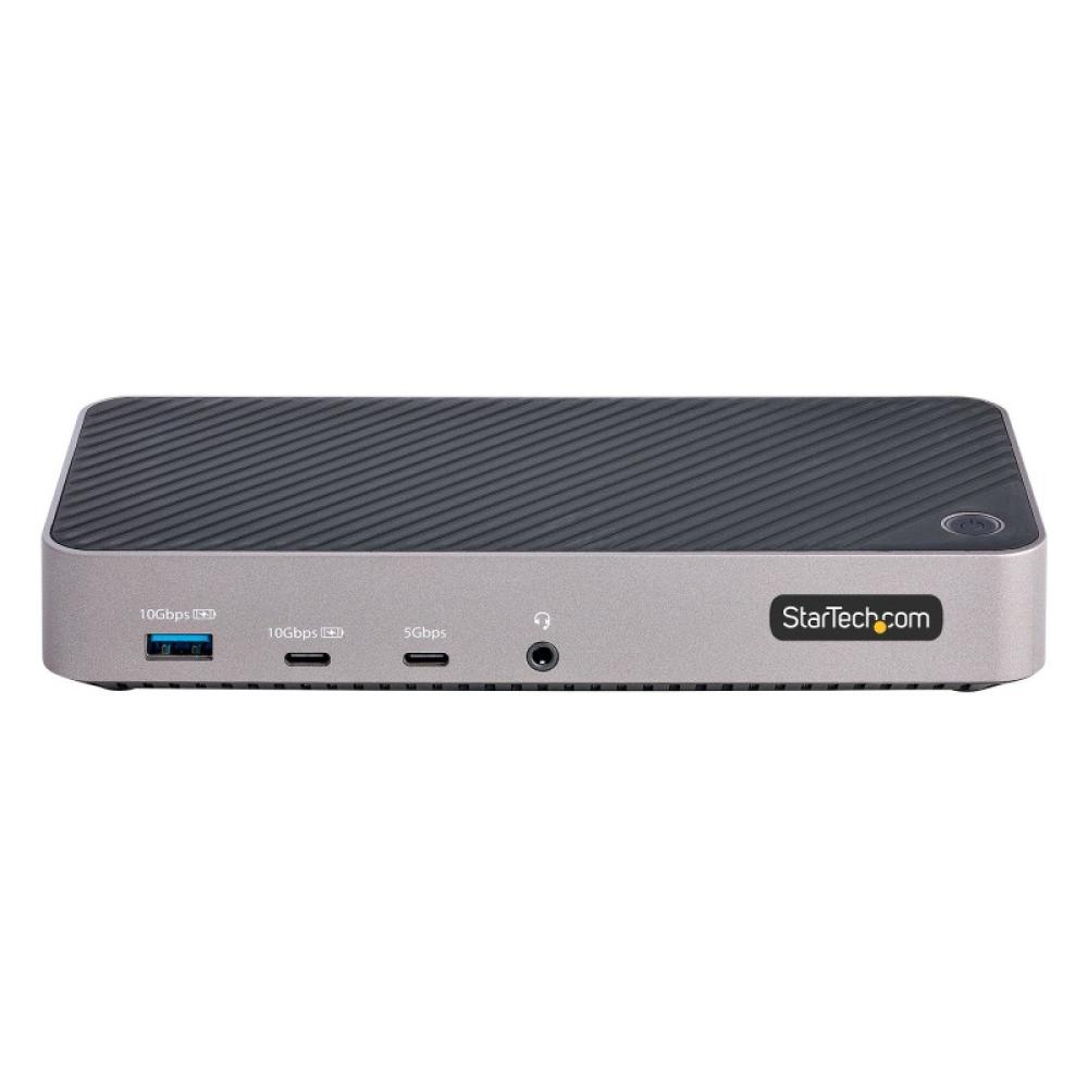 StarTech.com - Docking Station USB-C para 3 Monitores - Dock USB C Triple HDMI/DP de 4K - 5x Hub USB - GbE - PD 100W - Replicado