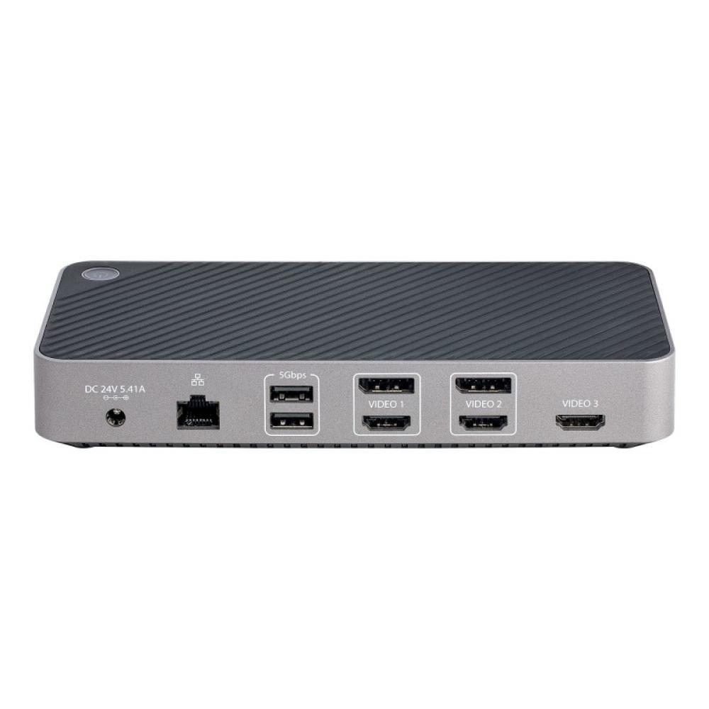 StarTech.com - Docking Station USB-C para 3 Monitores - Dock USB C Triple HDMI/DP de 4K - 5x Hub USB - GbE - PD 100W - Replicado