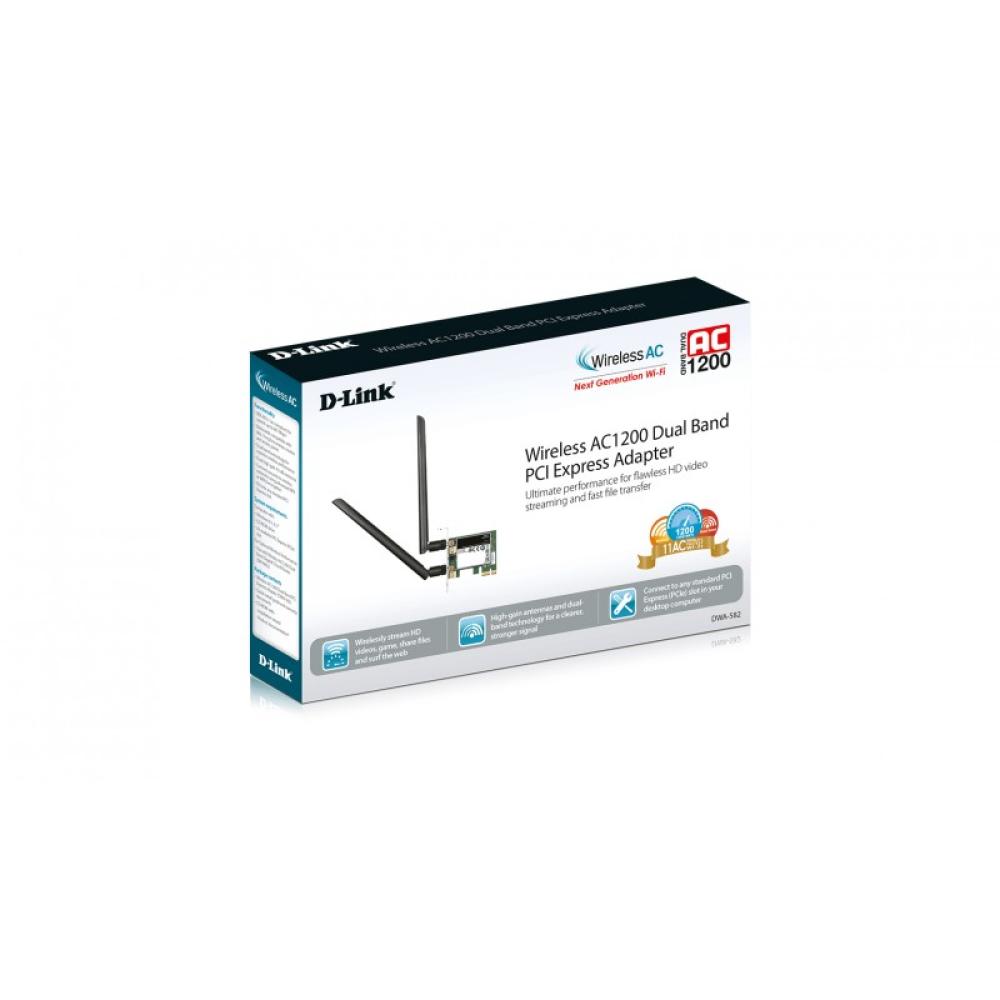 D-Link - DWA-582 adaptador y tarjeta de red Interno WLAN 867 Mbit/s