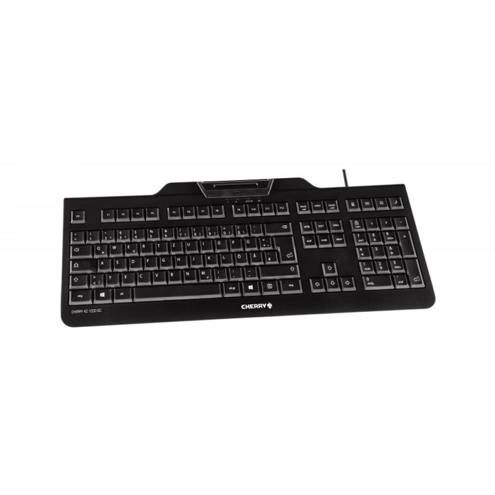 CHERRY - KC 1000 SC teclado USB QWERTY Español Negro