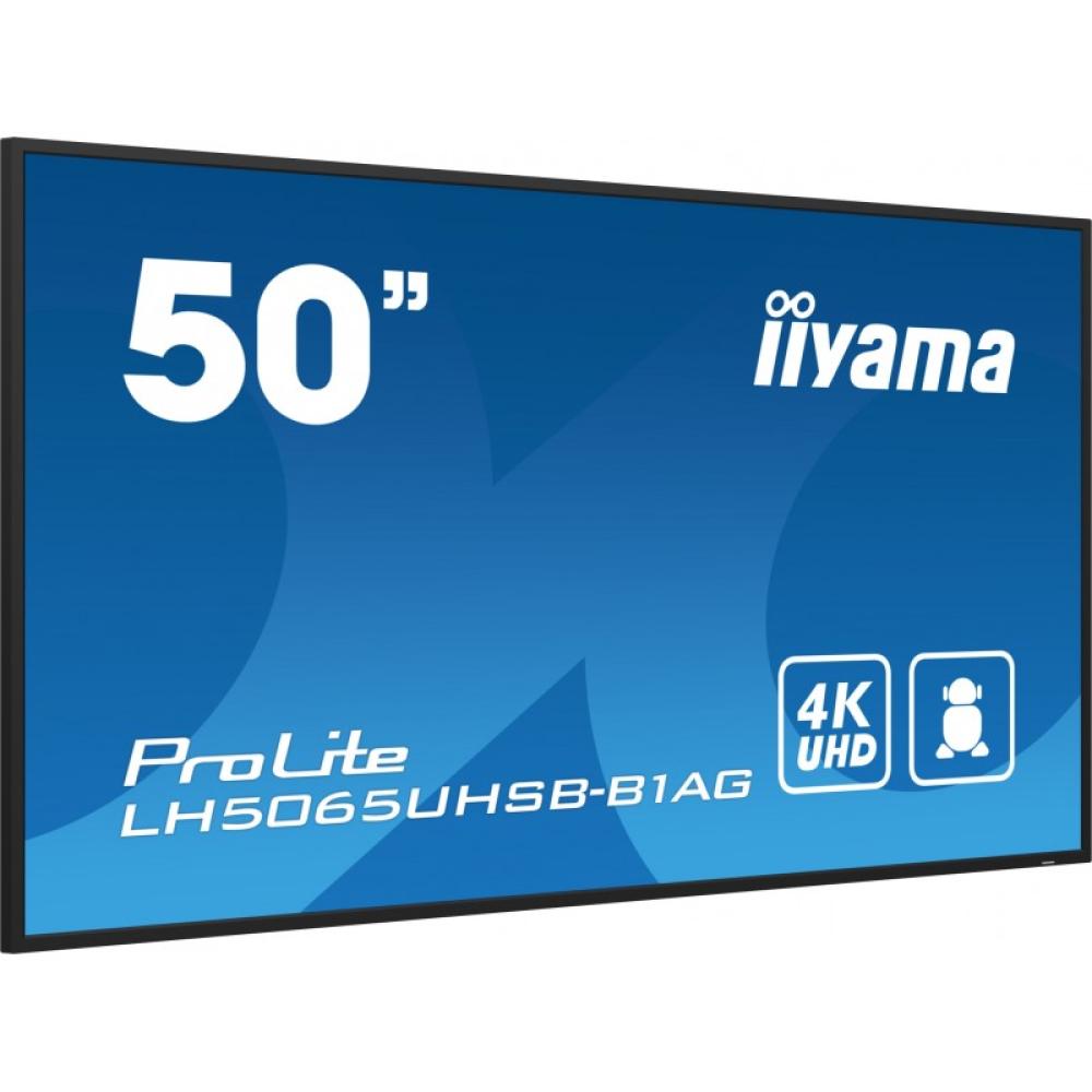 iiyama - LH5065UHSB-B1AG pantalla de señalización Pantalla plana para señalización digital 125,7 cm (49.5") LCD Wifi 800 cd / m²