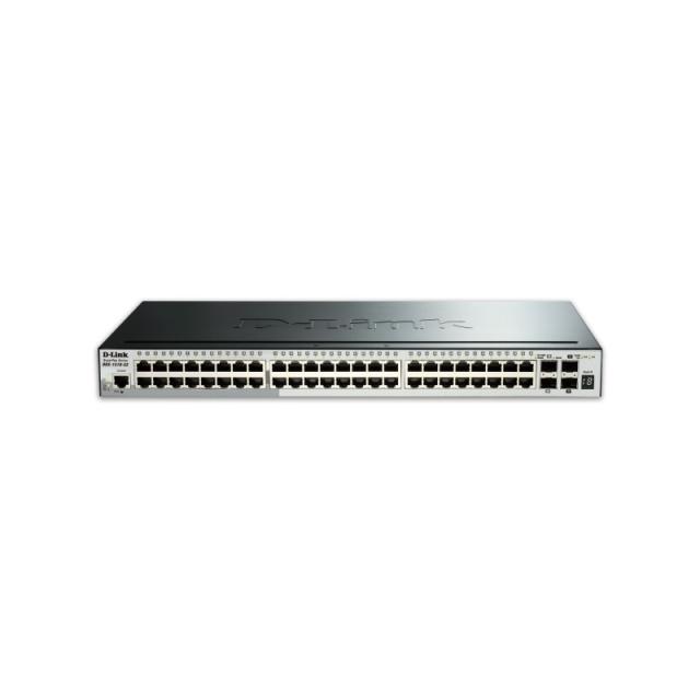 D-Link - DGS-1510-52X switch Gestionado L3 Gigabit Ethernet (10/100/1000) 1U Negro