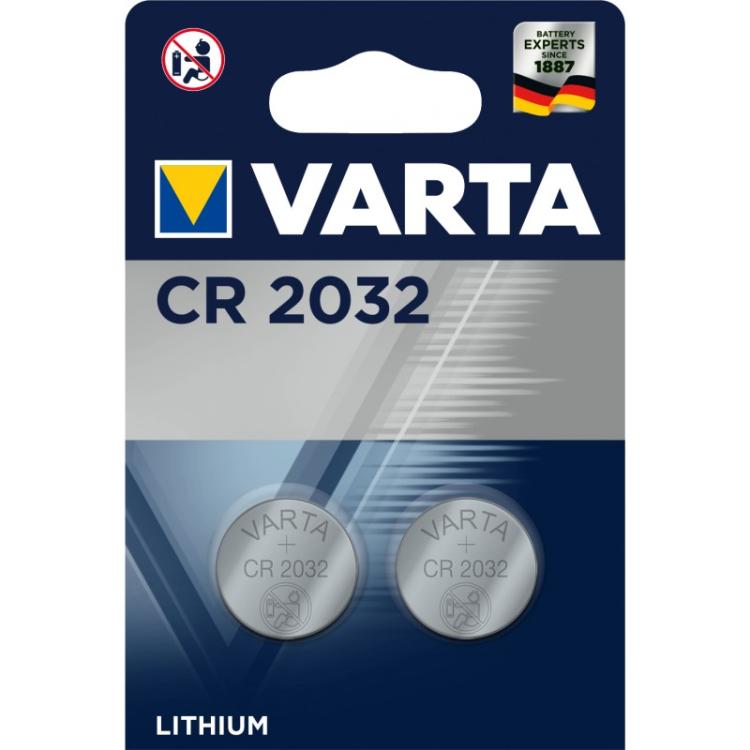 Varta - 06032 Batería de un solo uso CR2032 Litio