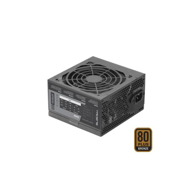 Tacens - APB550, Fuente Alimentación PC ATX 550W, 80Plus Bronze, 85% Eficiencia, Tecnologías SMD y DC-DC, Ventilador Ultra-silen