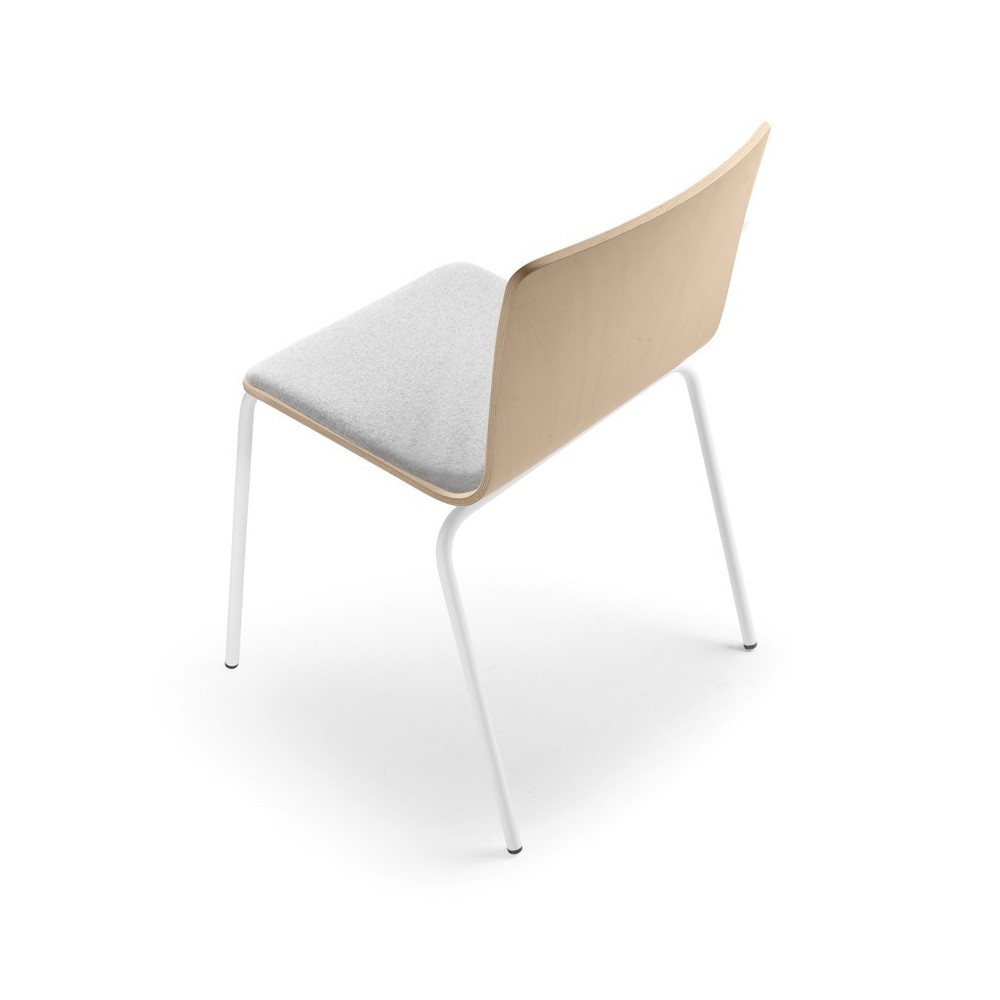 Silla Glove Asiento Tapizado