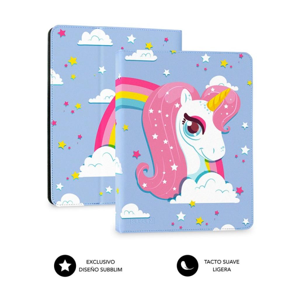 SUBBLIM - Funda Tablet Universal TRENDY CASE UNICORN 10.1"