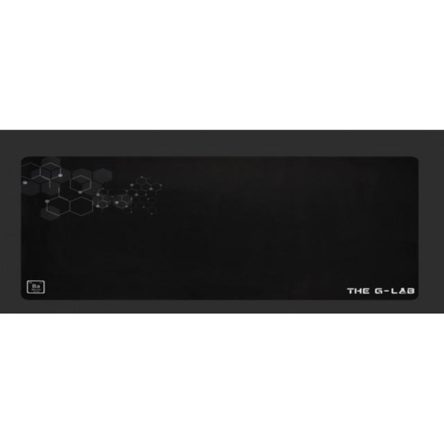 The G-Lab - BARIUM Alfombrilla de ratón para juegos Negro