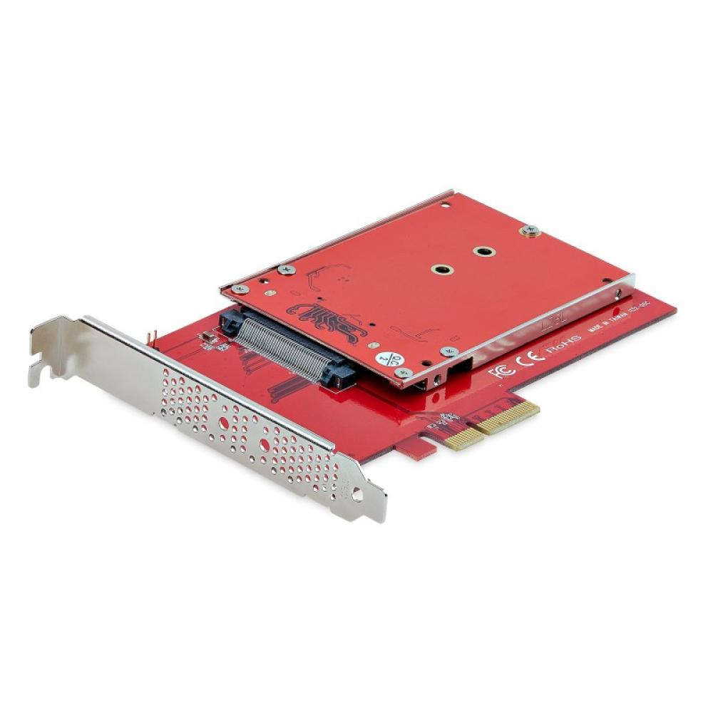StarTech.com - Adaptador M.2 a U.3 para SSDs M.2 NVMe - Conversor Adaptador de Host de Unidad M.2 PCIe a U.3 de 2,5 (SFF-TA-1001