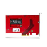 StarTech.com - Adaptador M.2 a U.3 para SSDs M.2 NVMe - Conversor Adaptador de Host de Unidad M.2 PCIe a U.3 de 2,5 (SFF-TA-1001