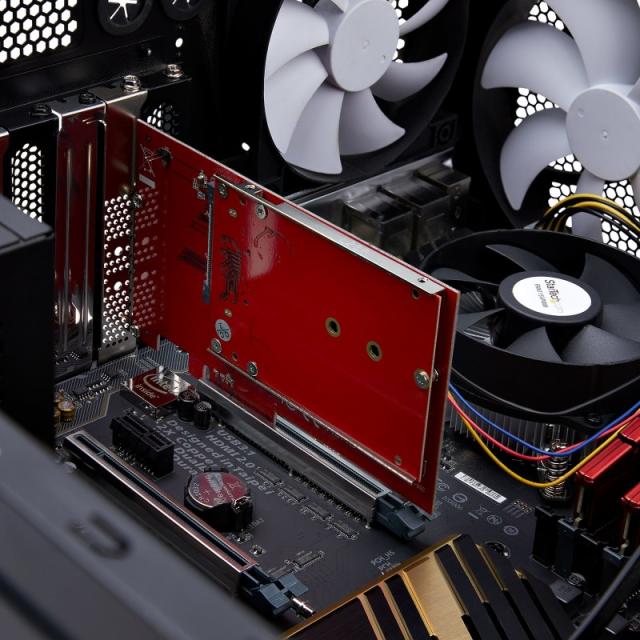 StarTech.com - Adaptador M.2 a U.3 para SSDs M.2 NVMe - Conversor Adaptador de Host de Unidad M.2 PCIe a U.3 de 2,5 (SFF-TA-1001