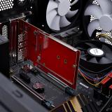 StarTech.com - Adaptador M.2 a U.3 para SSDs M.2 NVMe - Conversor Adaptador de Host de Unidad M.2 PCIe a U.3 de 2,5 (SFF-TA-1001