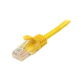 StarTech.com - Cable de 1m Amarillo de Red Fast Ethernet Cat5e RJ45 sin Enganche - Cable Patch Snagless