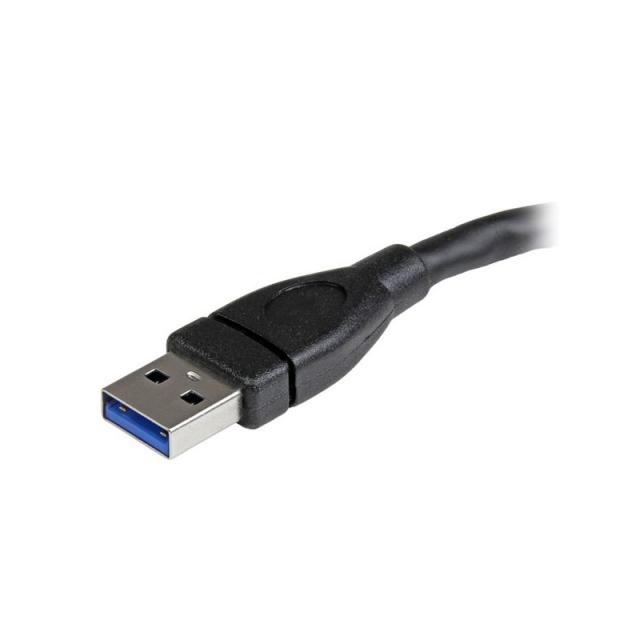 StarTech.com - Cable de 15cm Extensor USB 3.0 - Alargador USB 3.0 SuperSpeed Negro