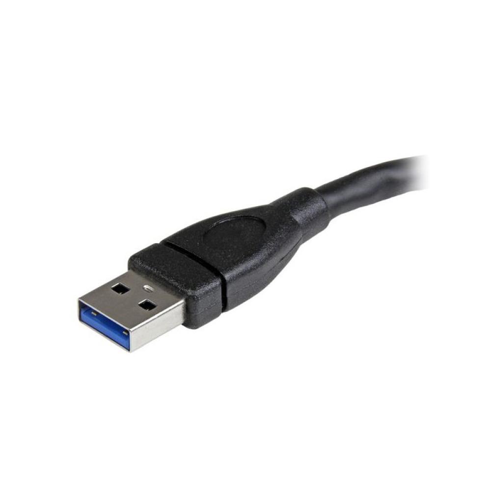 StarTech.com - Cable de 15cm Extensor USB 3.0 - Alargador USB 3.0 SuperSpeed Negro