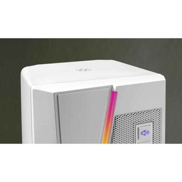 Mars Gaming - ALTAVOCES 2.0 BLUETOOTH 5.0 MS7 WHITE 20W RMS ILUMINACION RGB DINAMICO PROCESADOR DSP