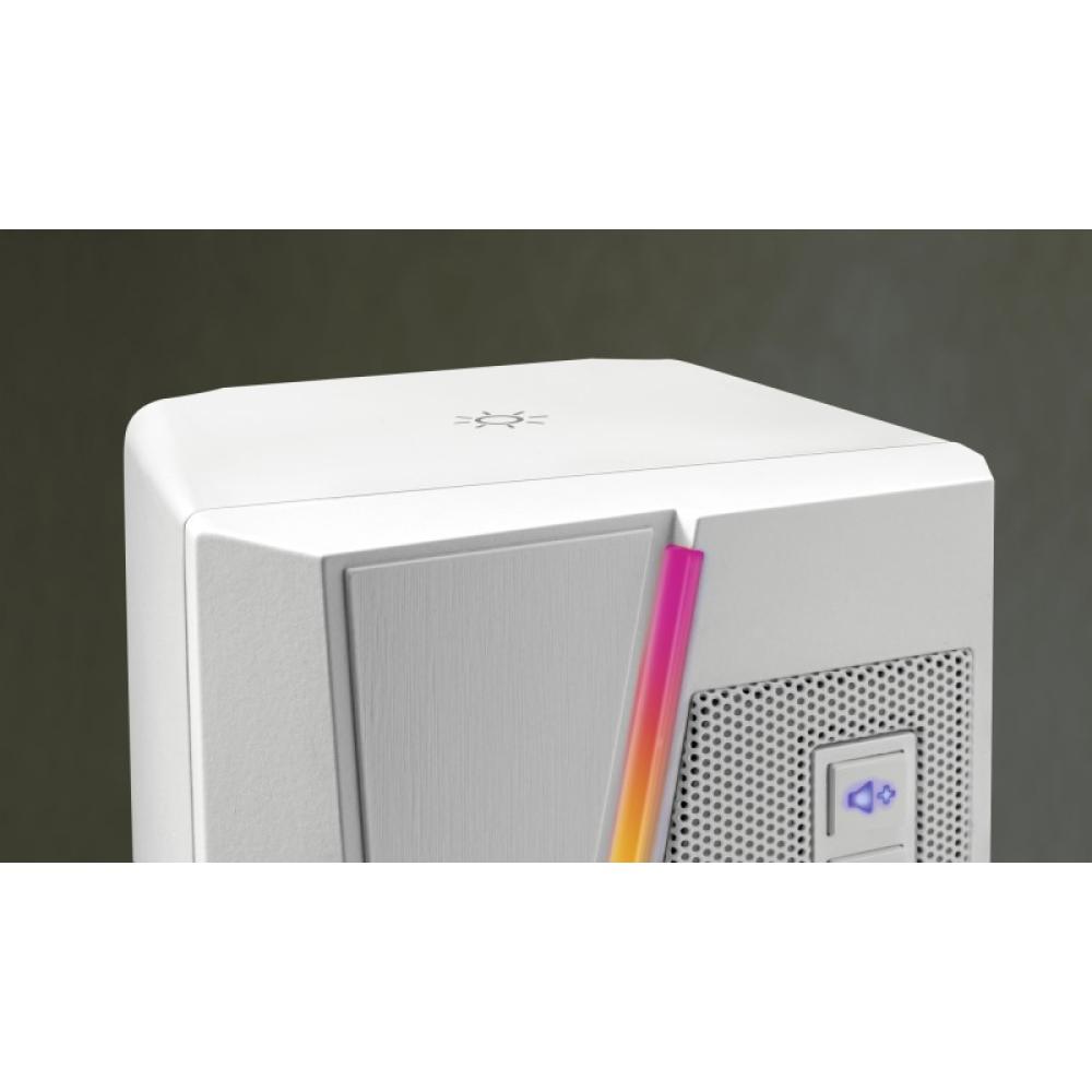 Mars Gaming - ALTAVOCES 2.0 BLUETOOTH 5.0 MS7 WHITE 20W RMS ILUMINACION RGB DINAMICO PROCESADOR DSP