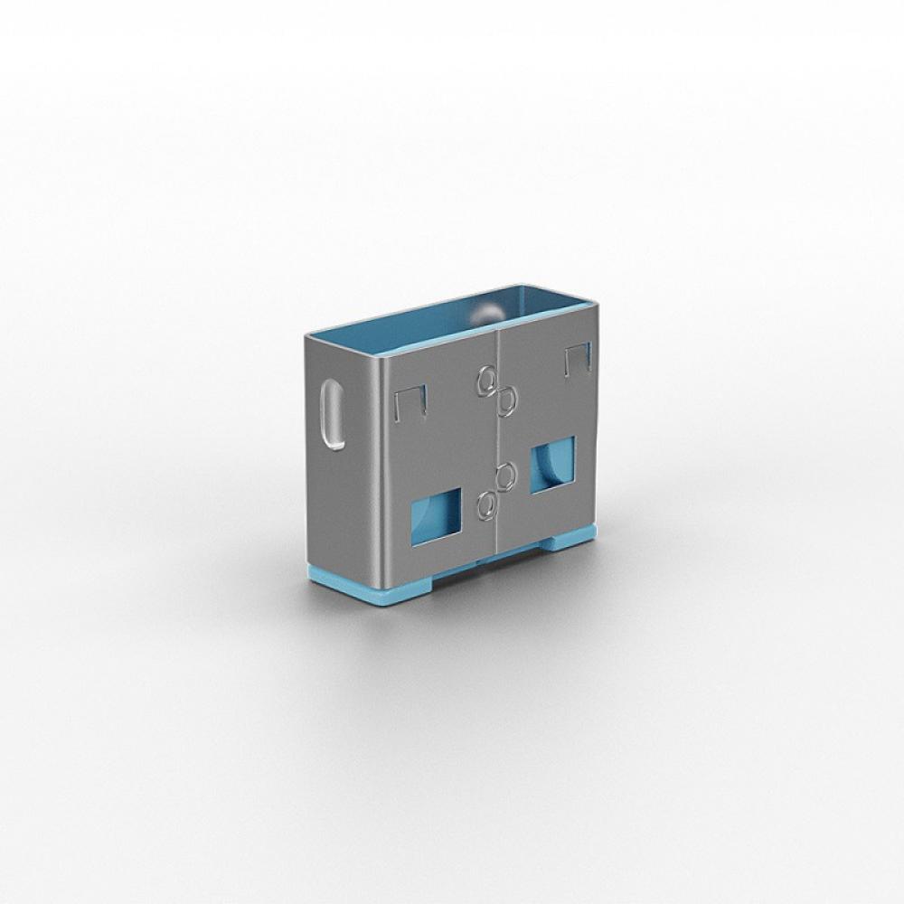 Lindy - 40462 bloqueador de puerto USB tipo A Azul Acrilonitrilo butadieno estireno (ABS) 10 pieza(s)