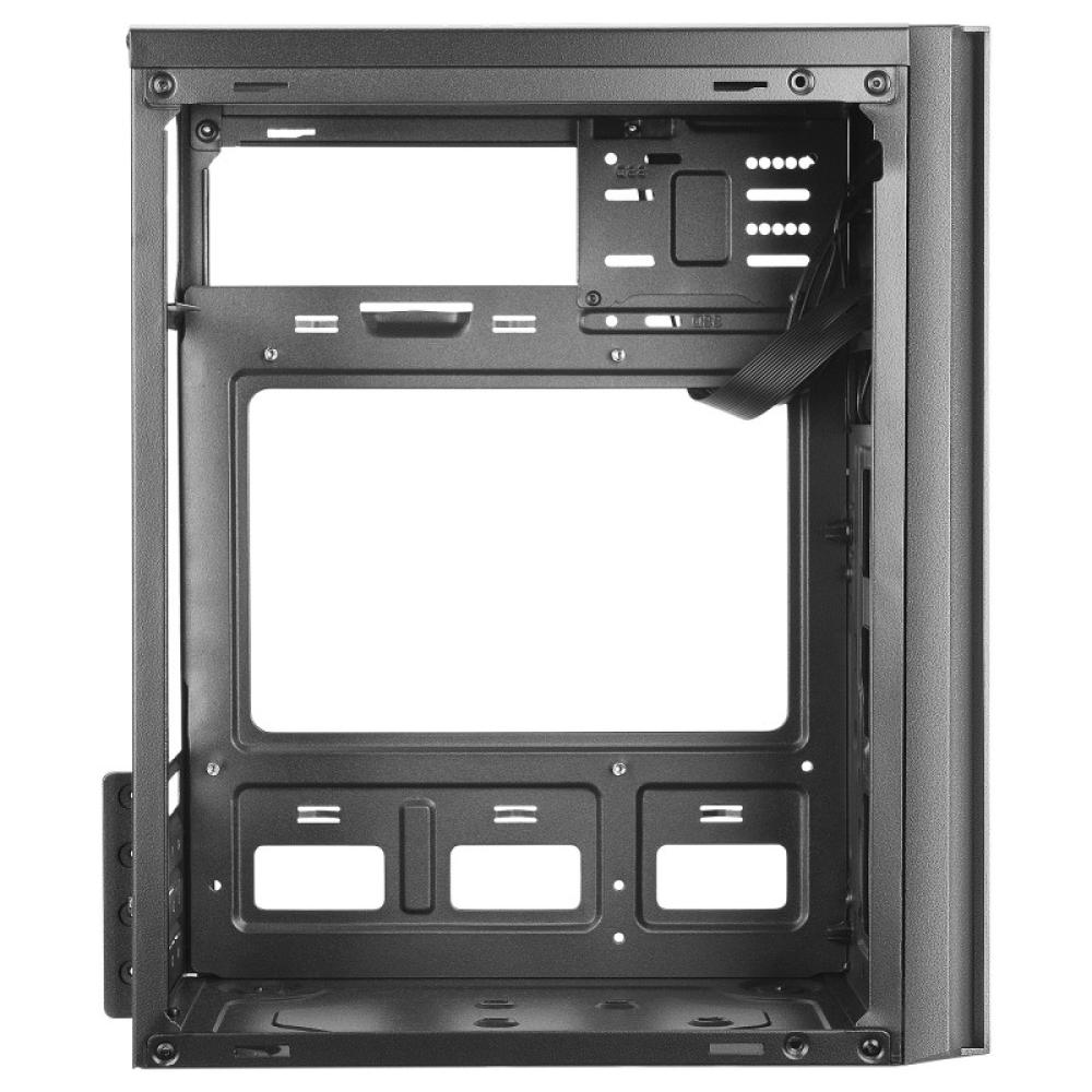 Tacens Anima - AC6, Caja Ordenador Compacta Micro ATX, Frontal Malla Refrigeración, USB 3.0, Negro