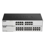 D-Link - GO-SW-16G No administrado L2 Gigabit Ethernet (10/100/1000) 1U Negro