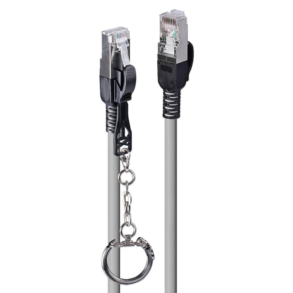 Lindy - 47600 cable de red Gris 0,3 m Cat6a S/FTP (S-STP)