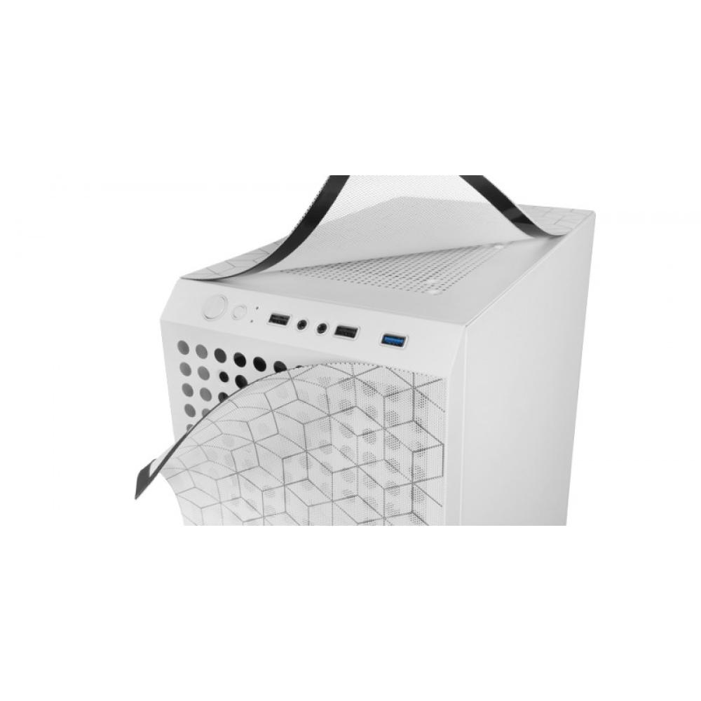 Mars Gaming - MC-MAG, Caja Gaming ATX, Ventana Lateral Completa Cristal Templado, Doble Rejilla Magnética Antipolvo Fro - MCMAGW