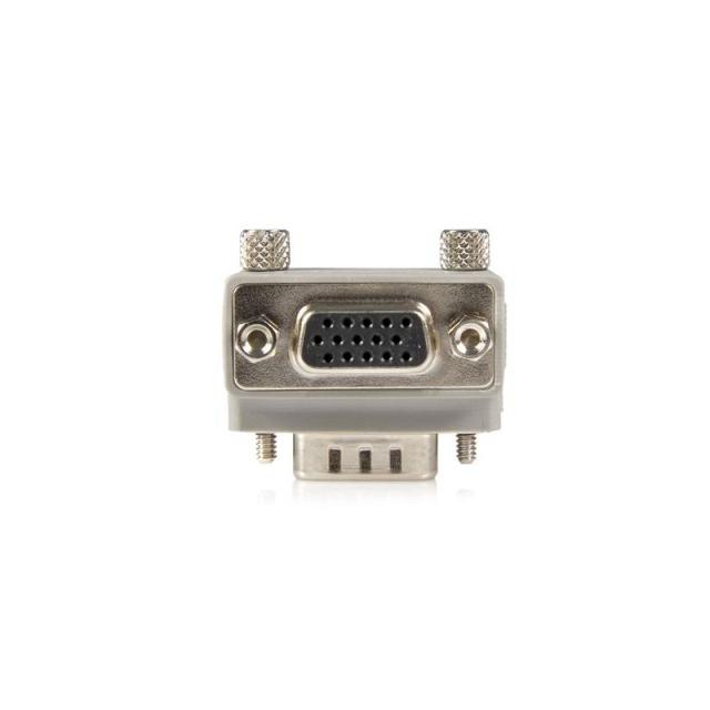 StarTech.com - Right Angle VGA / VGA Cable Adapter Type 1 - M/F DB15 Gris