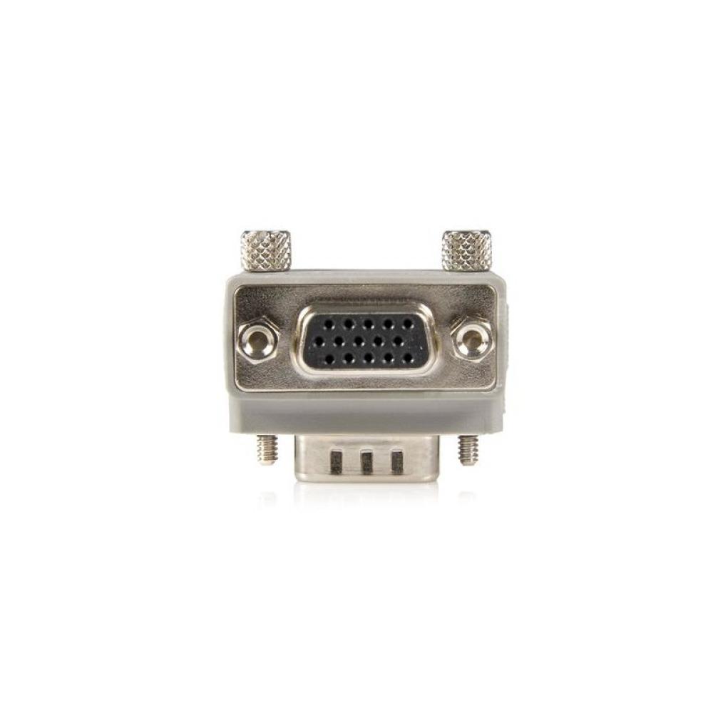 StarTech.com - Right Angle VGA / VGA Cable Adapter Type 1 - M/F DB15 Gris