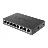 D-Link - DGS-108 switch No administrado L2 Gigabit Ethernet (10/100/1000) Escritorio Negro