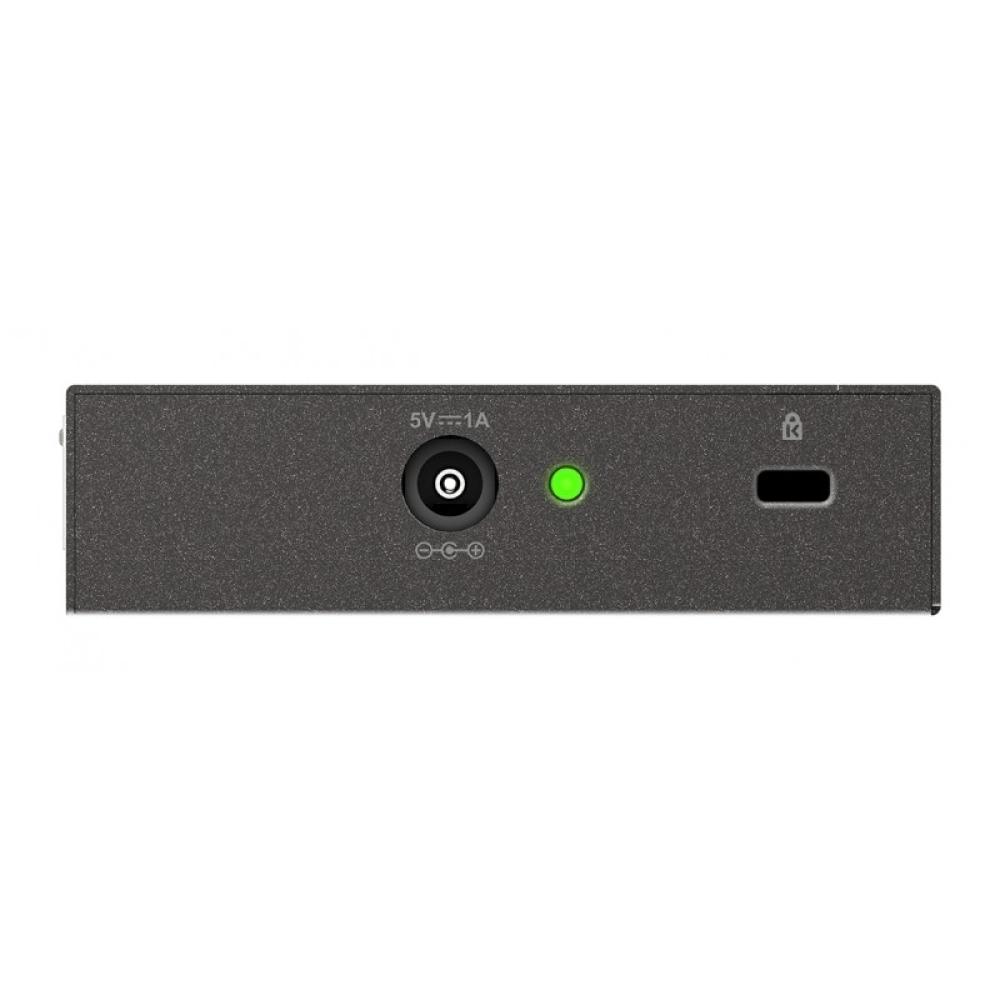 D-Link - DGS-108 switch No administrado L2 Gigabit Ethernet (10/100/1000) Escritorio Negro