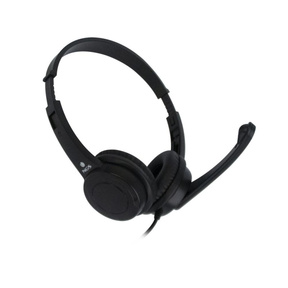 NGS - VOX505 USB Auriculares Alámbrico Diadema Juego Negro
