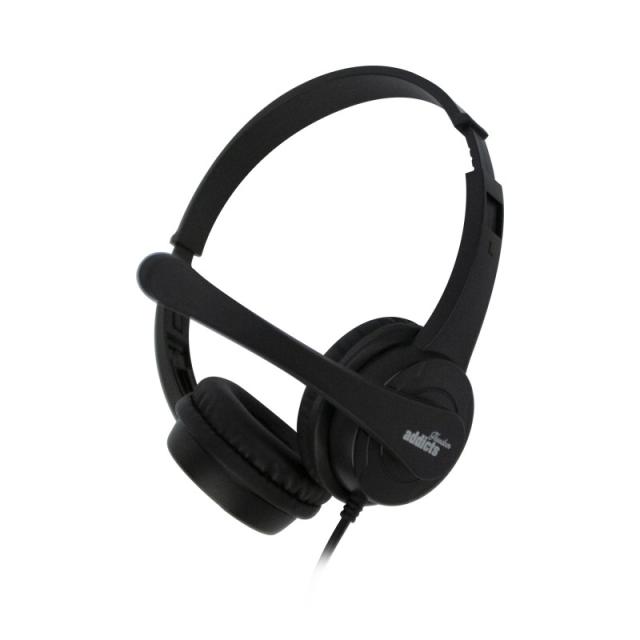 NGS - VOX505 USB Auriculares Alámbrico Diadema Juego Negro