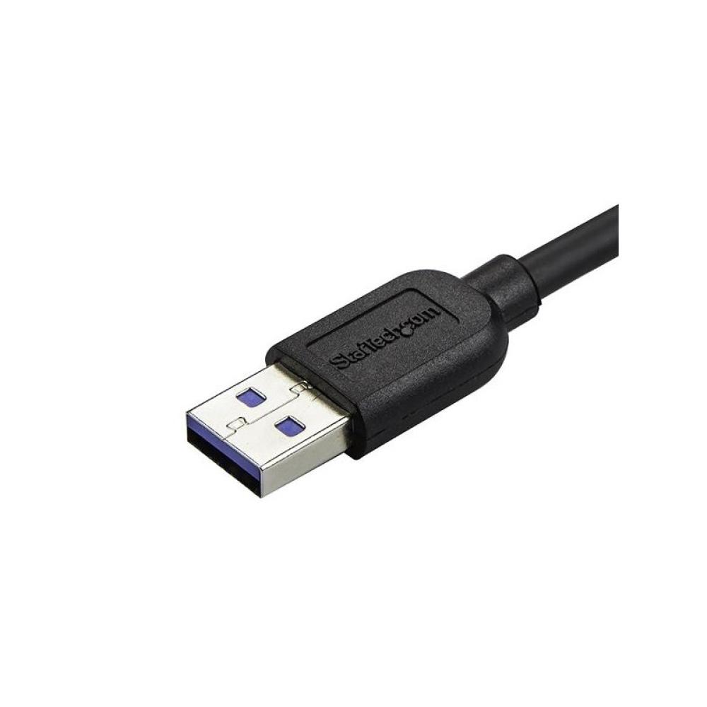 StarTech.com - USB3AU2MLS cable USB USB 3.2 Gen 1 (3.1 Gen 1) 2 m USB A Micro-USB B Negro