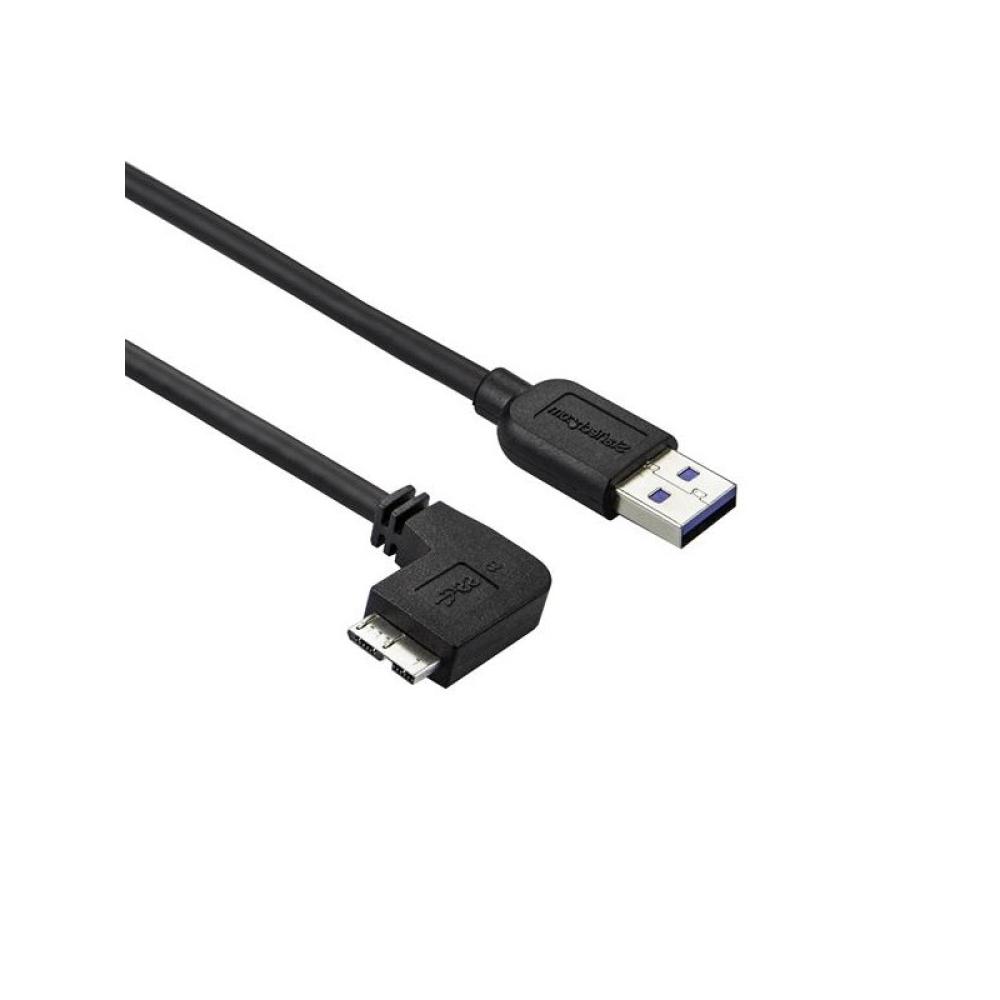 StarTech.com - USB3AU2MLS cable USB USB 3.2 Gen 1 (3.1 Gen 1) 2 m USB A Micro-USB B Negro