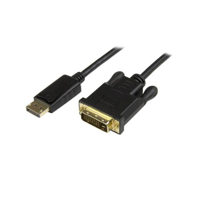 StarTech.com - Cable 91cm Adaptador de Vídeo DisplayPort a DVI - Conversor DP