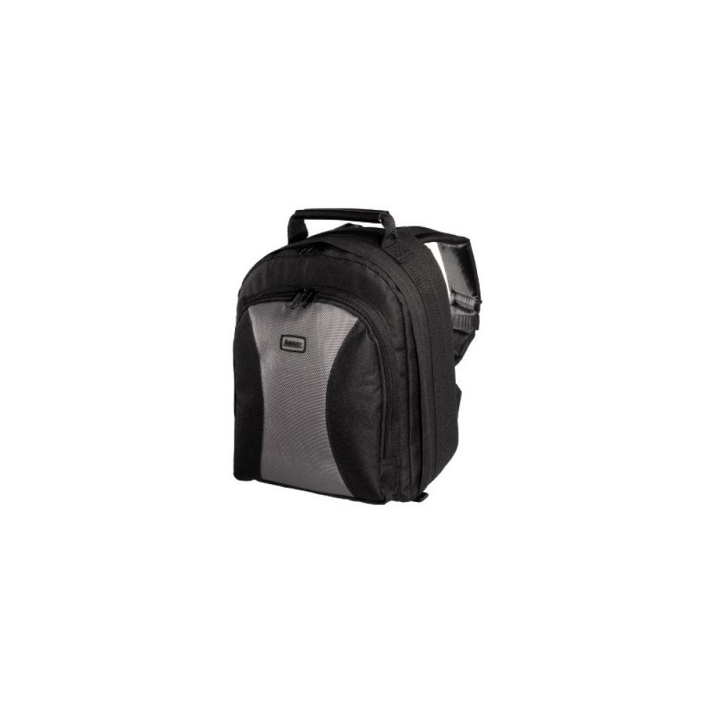 Hama - Mochila para cámara de fotos, con bolsillos, asa de transporte, separadores interiores, color negro