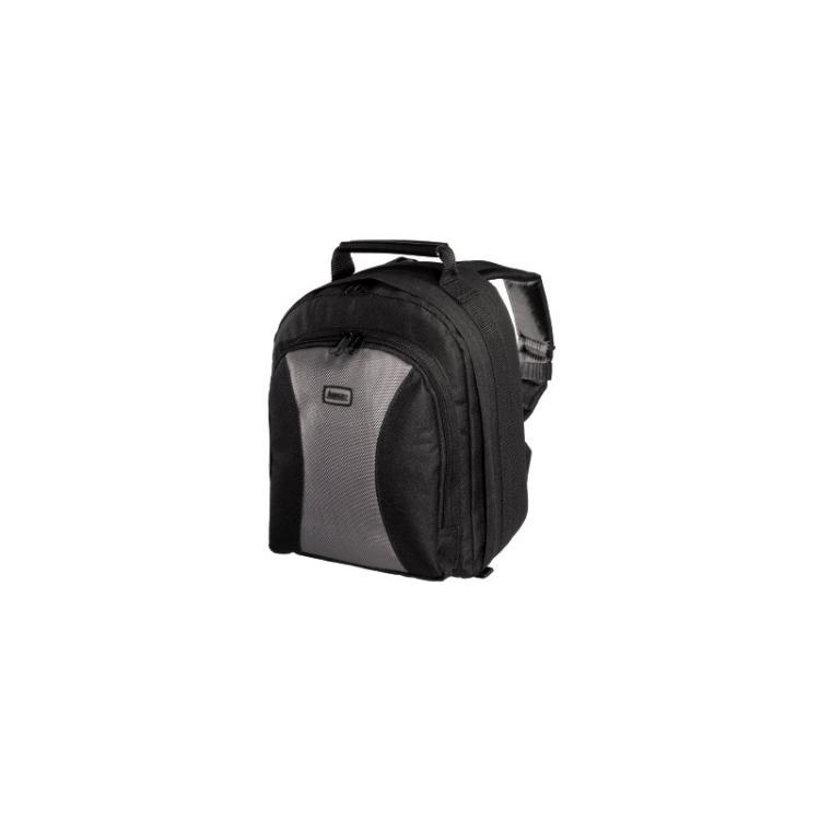 Hama - Mochila para cámara de fotos, con bolsillos, asa de transporte, separadores interiores, color negro