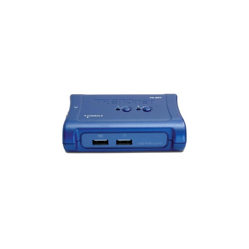 Trendnet - TK-207K interruptor KVM Azul