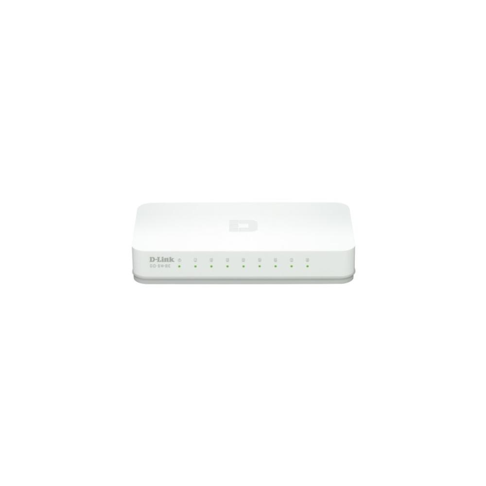 D-Link - GO-SW-8E switch No administrado Fast Ethernet (10/100) Blanco