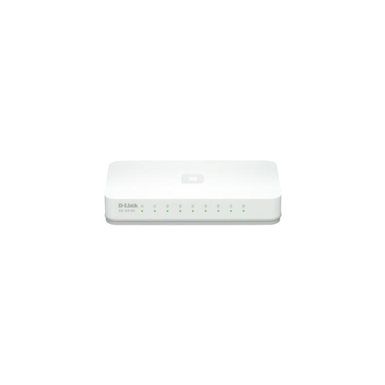 D-Link - GO-SW-8E switch No administrado Fast Ethernet (10/100) Blanco