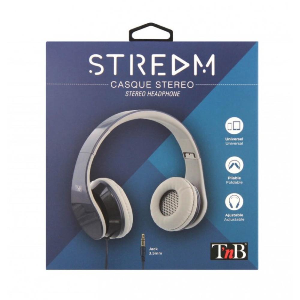 T''nB - CSSTREAMBL auricular y casco