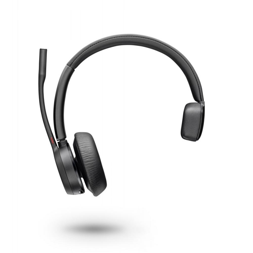 HP Poly - Auriculares Poly Voyager 4310 USB-A con certificación para Microsoft Teams + llave BT700