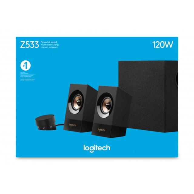 Logitech - 980-001054 conjunto de altavoces 60 W Universal Negro 2.1 canales 15 W