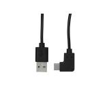 StarTech.com - Cable de Carga y Sincronización USB-A a USB-C de 1m - Cable de Datos USB-A a USB Tipo C - Cable Acodado USB Tipo