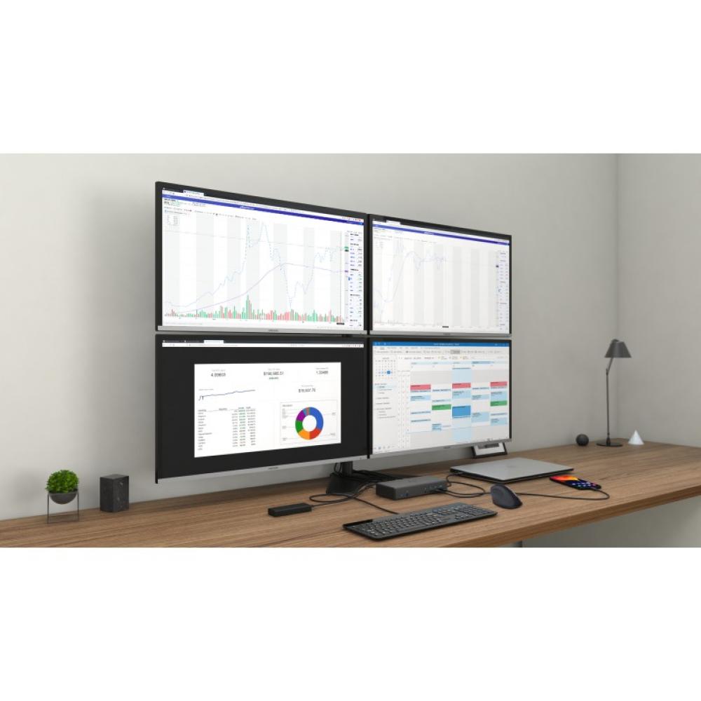 i-tec - USB-C Quattro Display Docking Station with Power Delivery 85 W
